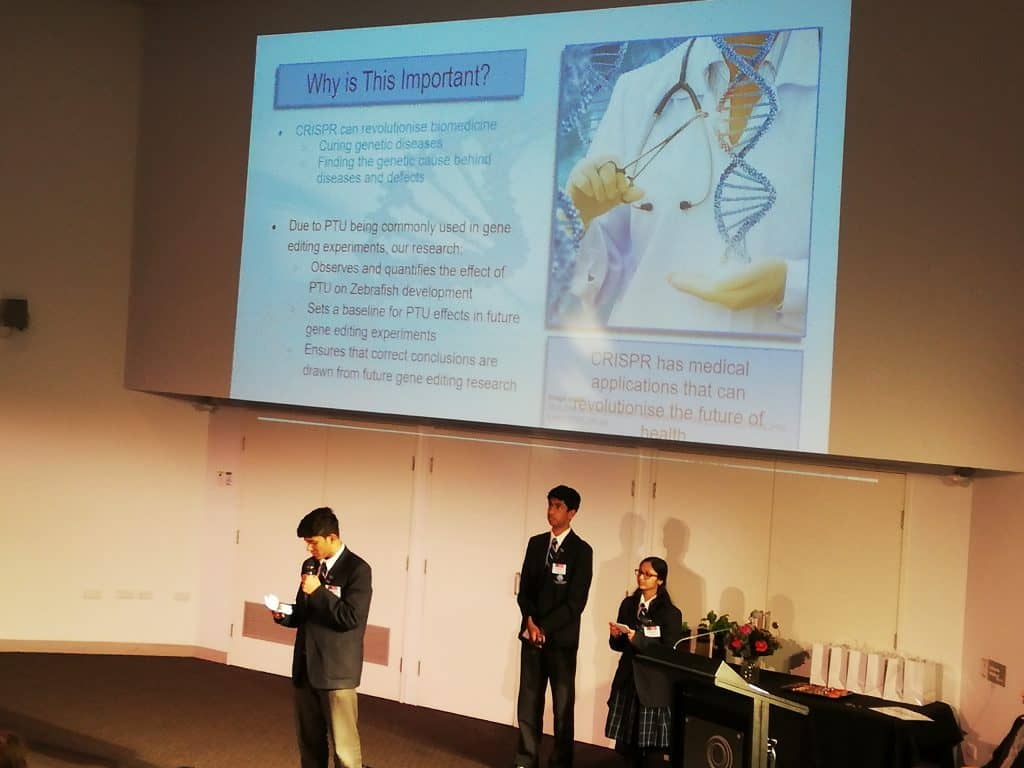 John Science QASMT Science Fair - John Monash Science School